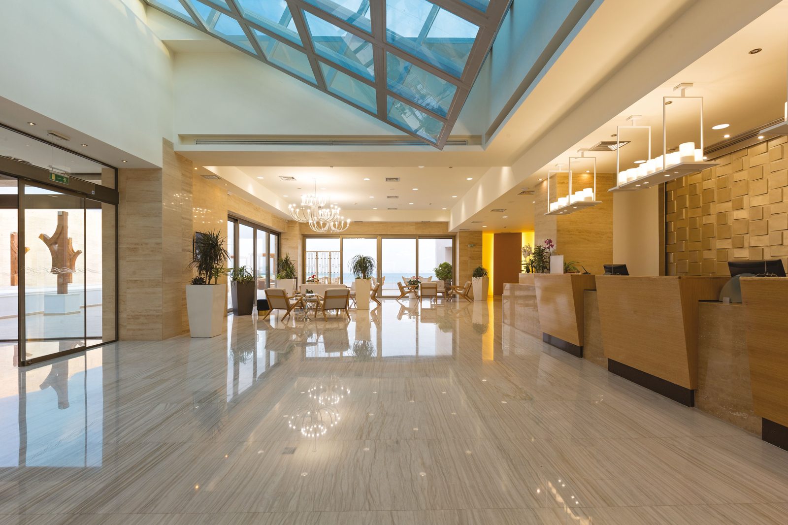Hotel lobby